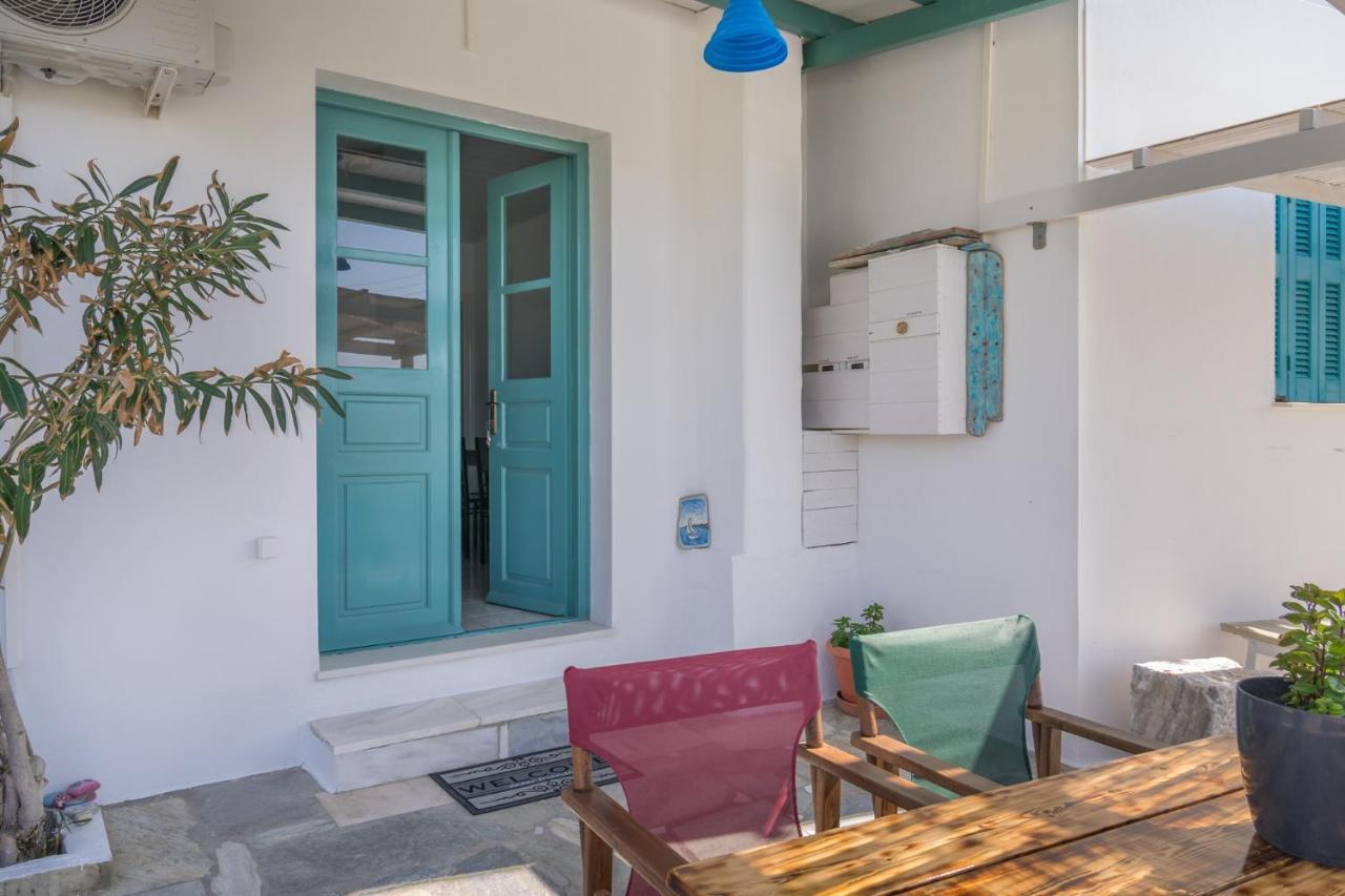 Wood And Stone Appartement Adamantas  Buitenkant foto